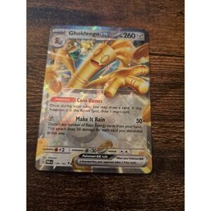 Pokémon Paradox Rift Gholdengo ex 135/182 Double Rare